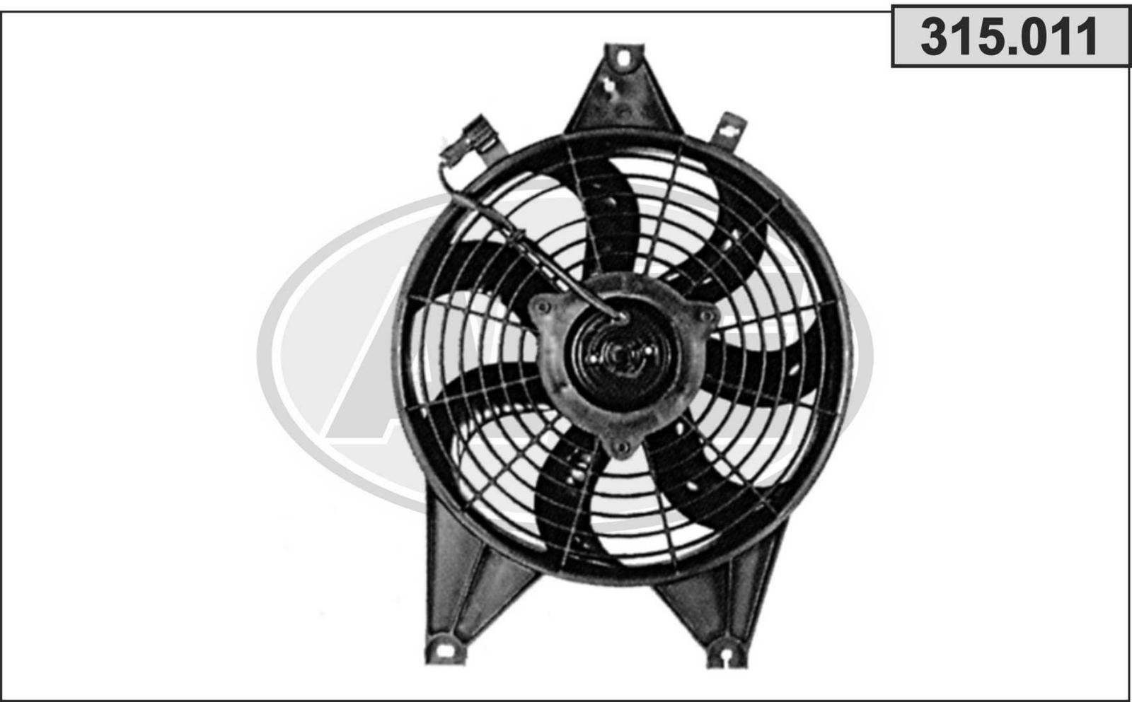 FAN KIA CARNIVAL 2.5 V62.9 TDM/AT + AC FOUR SEASONS ITALY