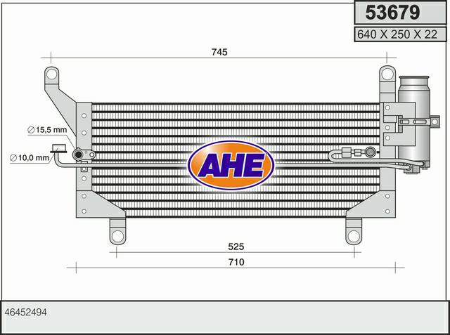 Cond. LANCIA Y 1.1 / 1.2 / 1.4 11.95-09.03