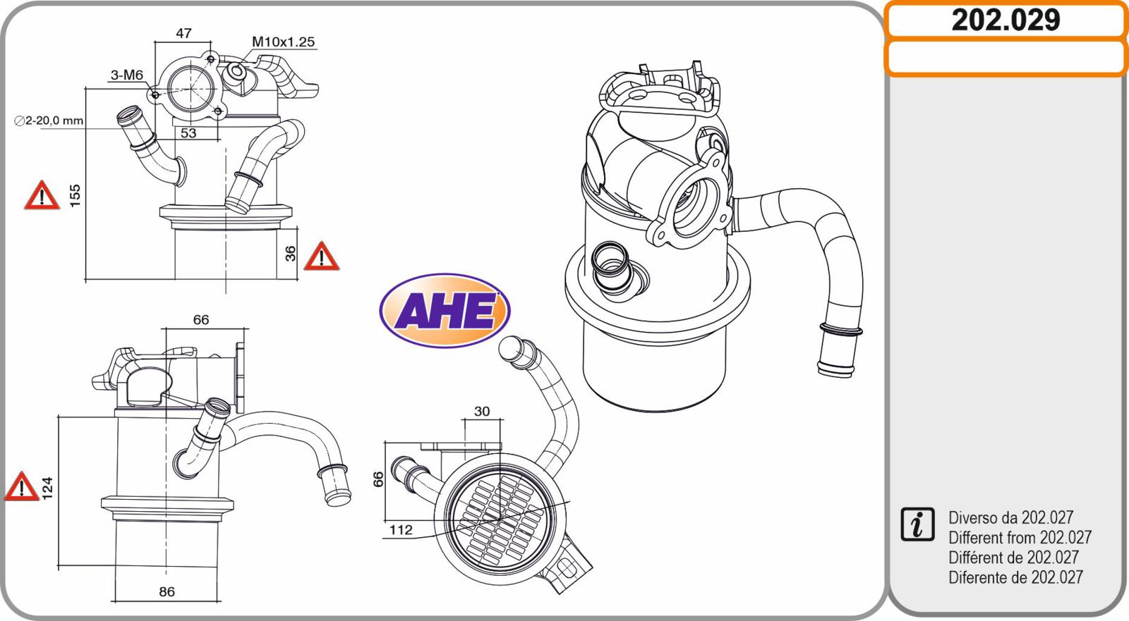 EGR Cooler SKODA/VW Yeti/Beetle/Golf/Scirocco 2.0TDi 11.09-09.20