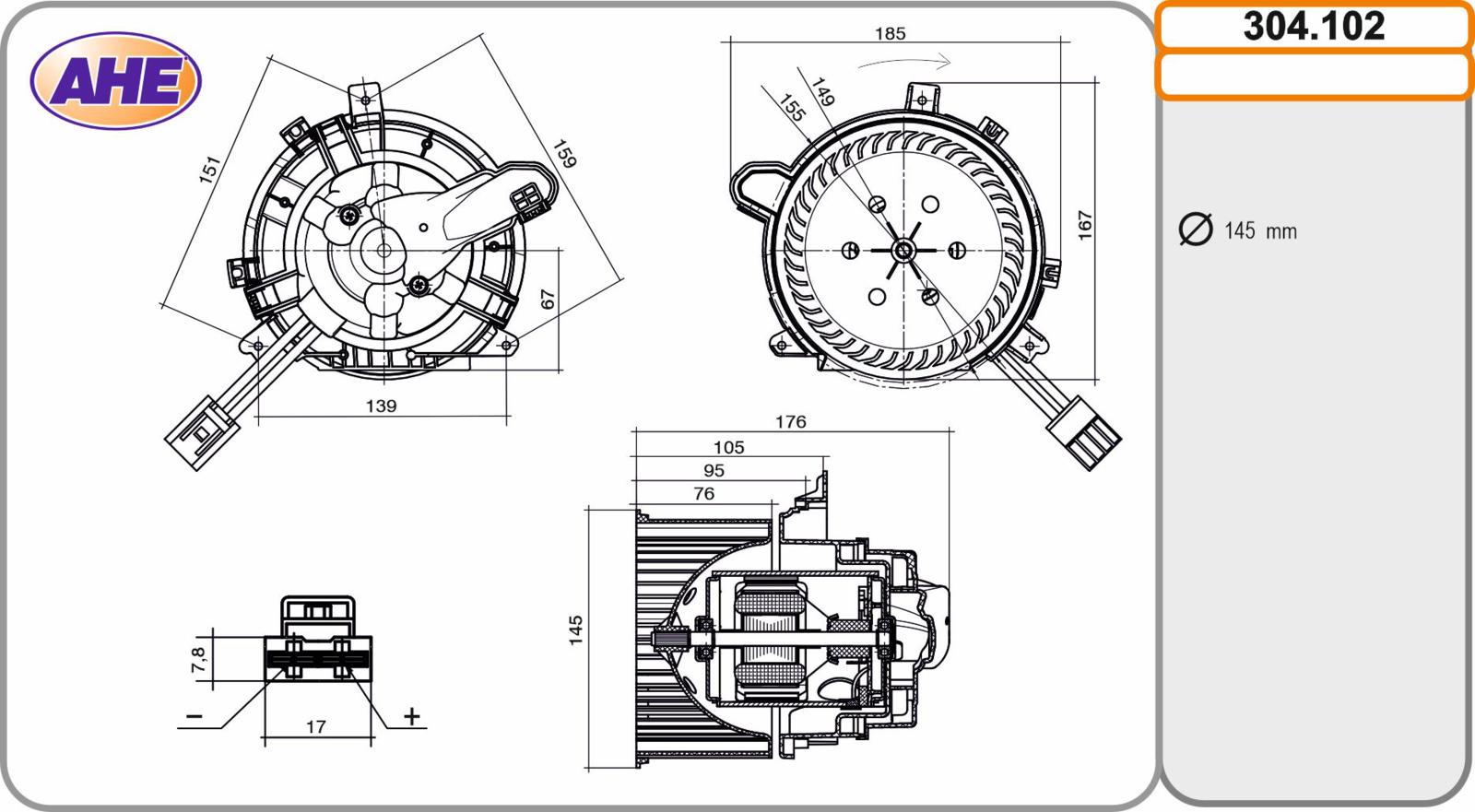 Vent. Abitacolo BMW/MINI serie 2 / iX1 / X1 / X2 / Countryman 10.21-
