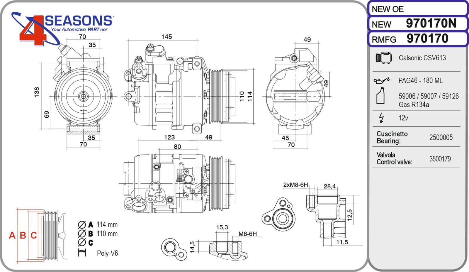 Cmp New BMW E83 serie X3 18d/20d 03.07-12.11