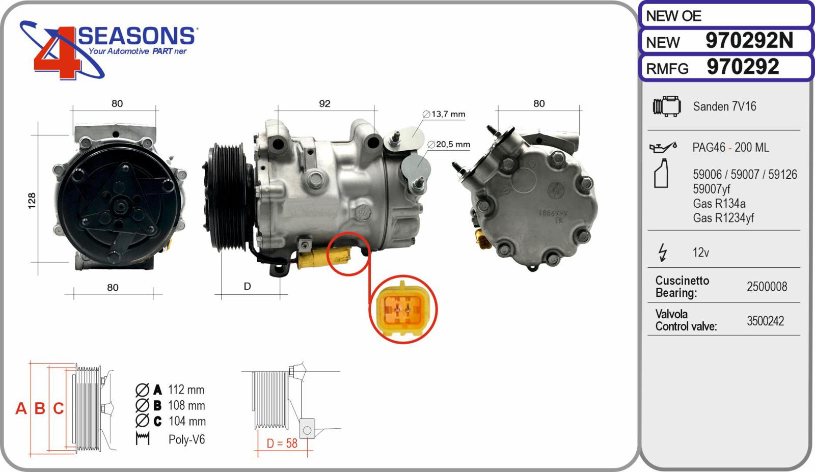 Cmp New CITROEN/PEUGEOT Jumper/Boxer 2.0HDi/2.2HDi 03.11-