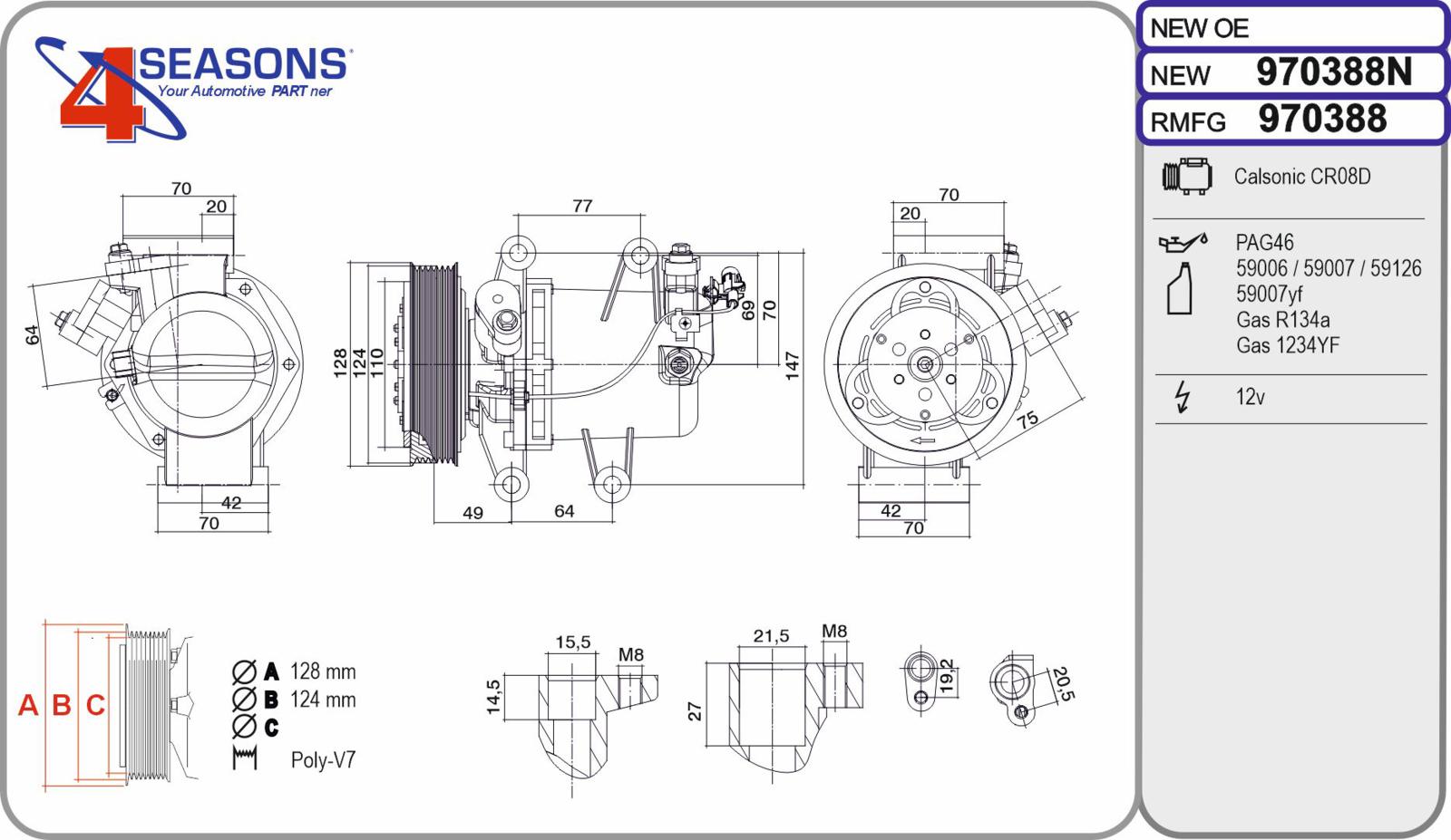 Cmp Rem ISUZU D-Max TFR / TFS 1.9Ddi 04.12-