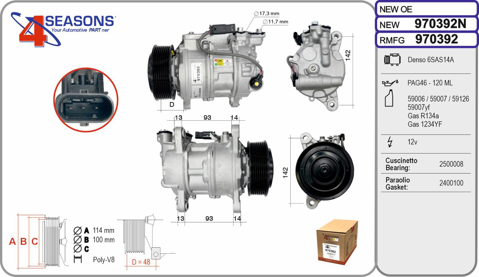 Cmp Rem BMW serie 2 / 3 /4 / X3 / X4 / X5 / X6 03.20-