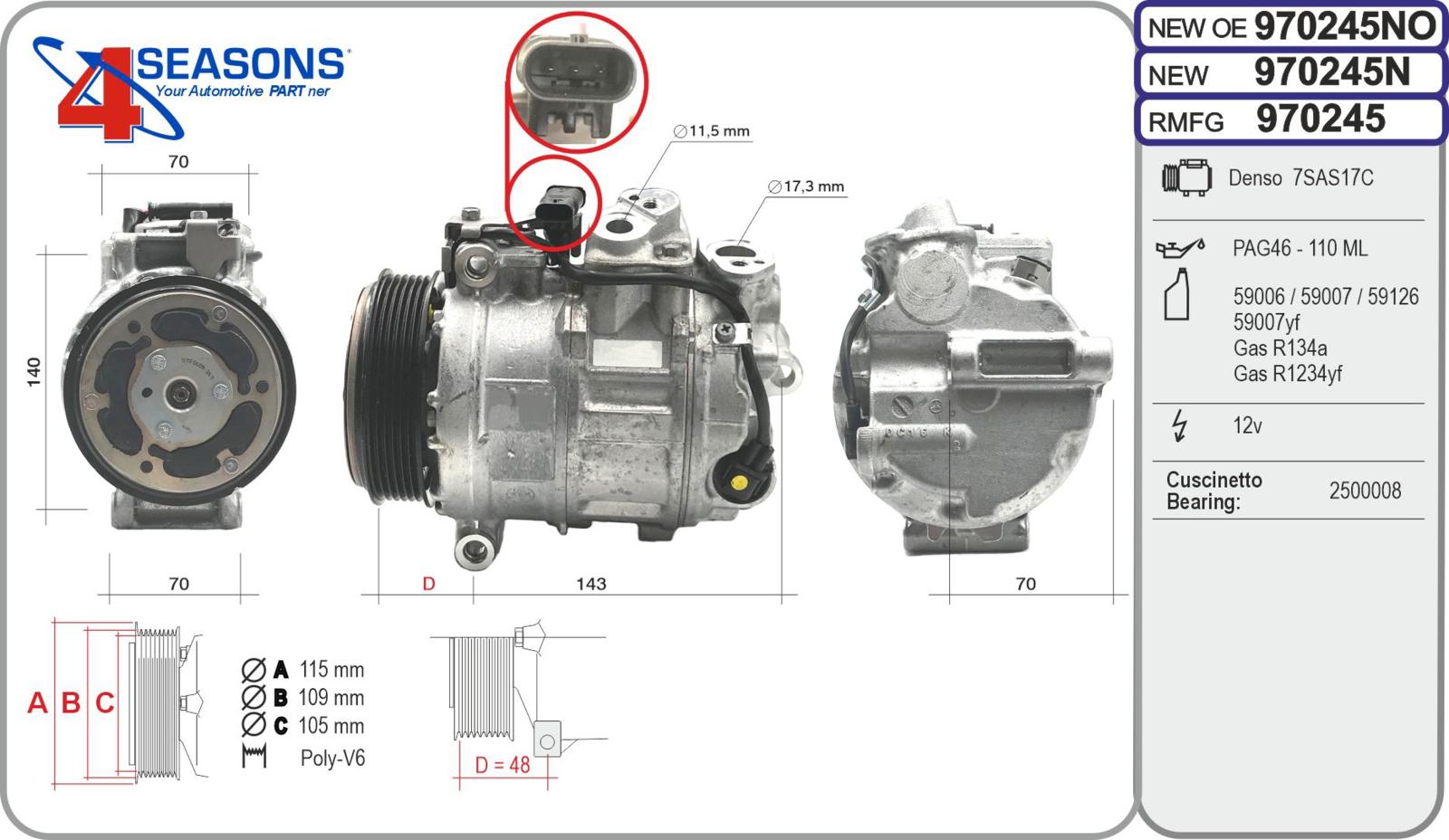 Cmp New MERCEDES Classe C / GLC / E 400 / 450 / 43 AMG 03.14-