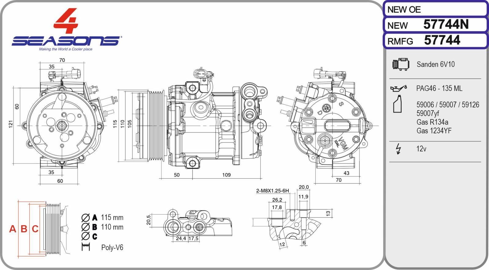 Cmp New OPEL Agila / Corsa / Meriva / Tigra 1.3CDTi 01.03-04.17