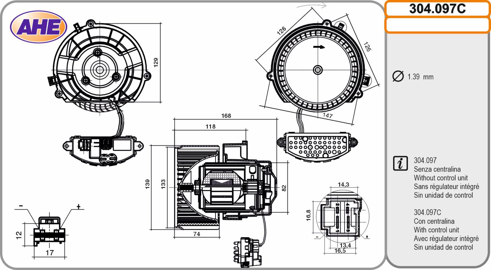 Vent. Abitacolo BMW/MINI Serie 1/2/X1/X2/Clubman/Countryman 08.13-