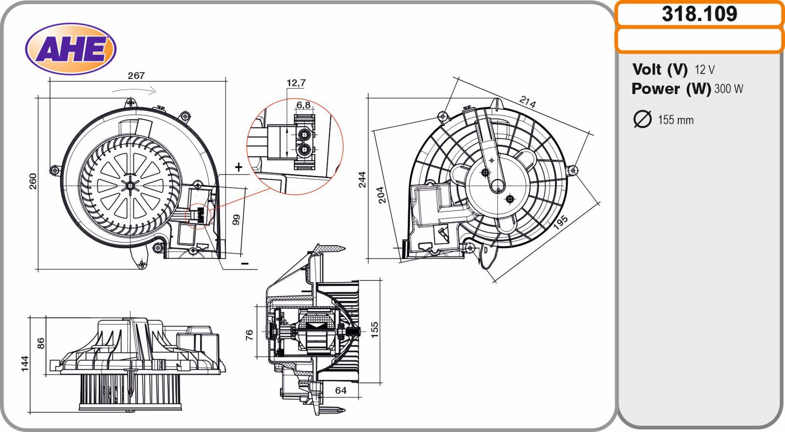 Vent. Abitacolo MERCEDES R171 Classe SLK 03.04-12.11