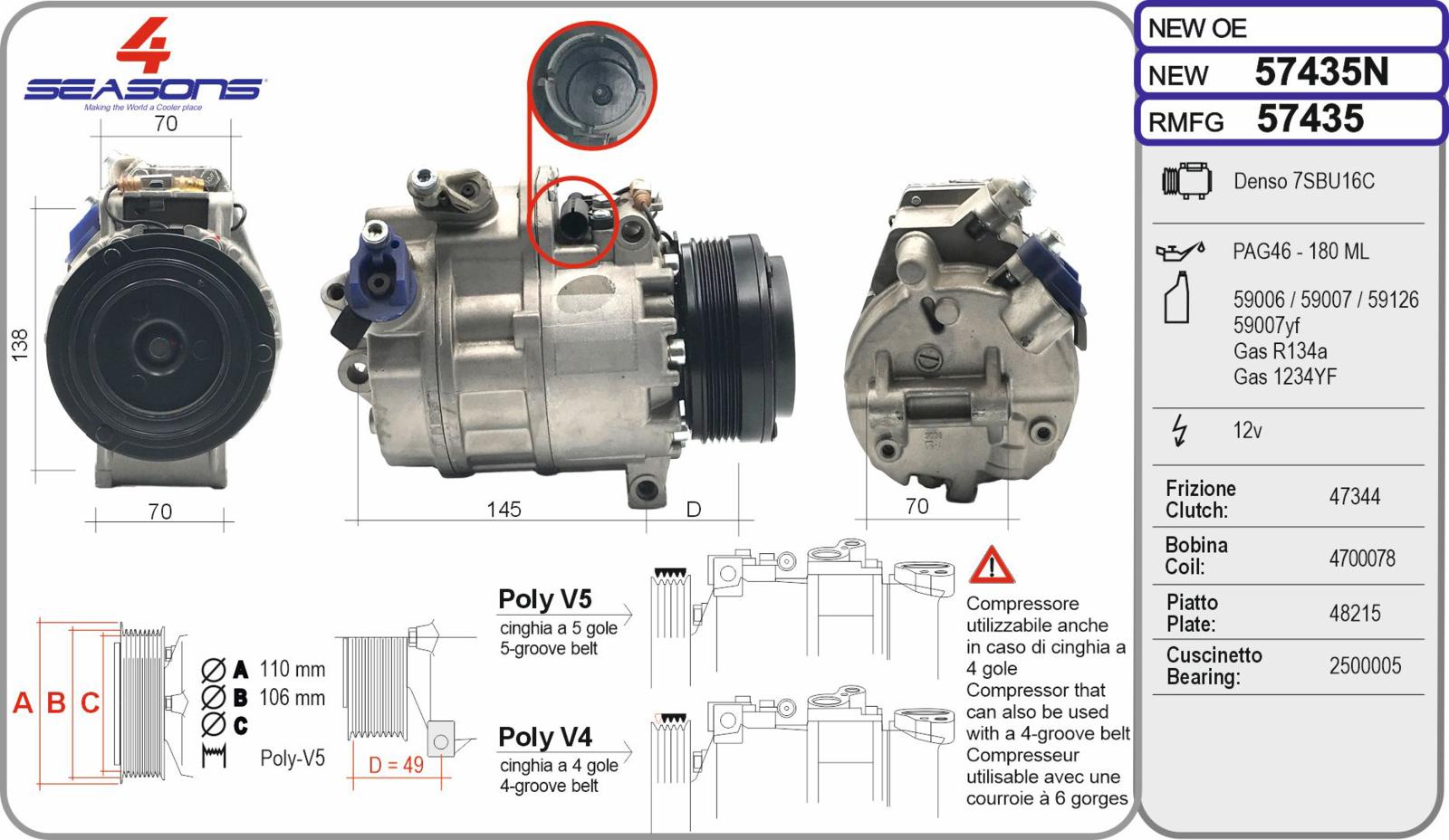 Cmp New BMW Serie 3 / 5 / X5 20 / 23 / 25d / 30 / 30d 08.99-02.07