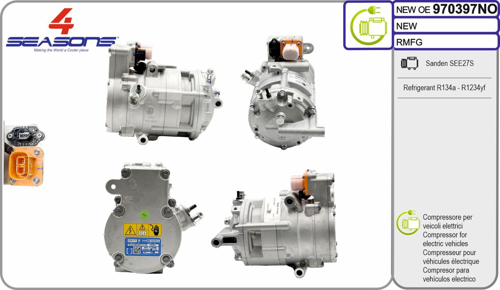 Cmp New OE MG MG3 / ZS 1.5Hybrid 03.24-